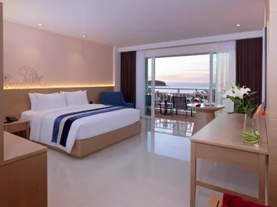 이그제큐티브 클럽 바다 전망 객실 — Chanalai Flora Resort, Kata Beach